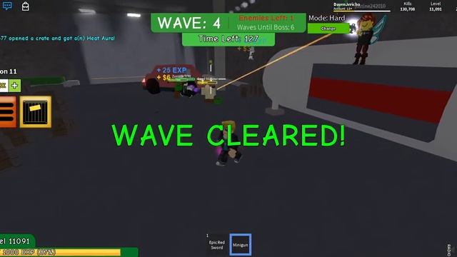 MINIGUN AND HEX SPITTER IN HARD MODE! ROBLOX ZOMBIE ATTACK BEST WEAPONS OF ALL TIME! смотреть онлайн