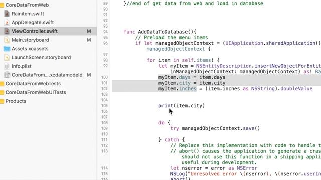 Coredata Basics: Swift смотреть онлайн