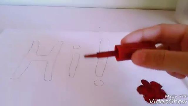 РИСУЕМ чего нибудь?/ Без канцелярские краски!!! смотреть онлайн