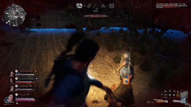 Evil Dead: The Game - Ancient Evil! (Co-op Survivors Vs. AI Gameplay) смотреть онлайн