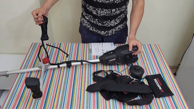 Parkside Cordless 2 In 1 Brush Cutter 40V PPFSA 40-Li A1 TESTING