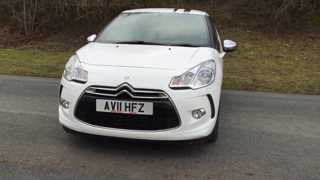 2011 11 CITROEN DS3 1.6 HDI BLACK AND WHITE 3d 90 BHP ALLOYS PRIVACY MOT 03/18 смотреть онлайн