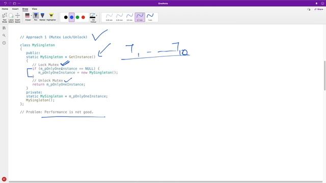 Thread Safety In Singleton Design Pattern In C++ смотреть онлайн