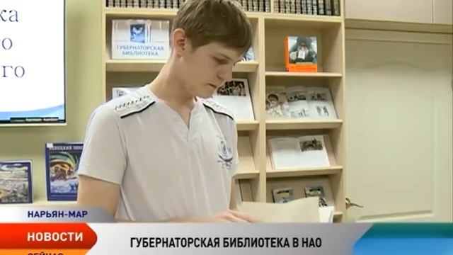 В Ненецком округе запущен проект «Губернаторская библиотека» смотреть онлайн
