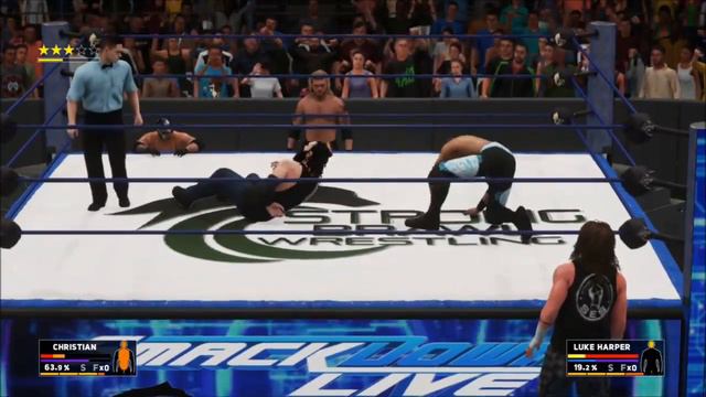 SBW SmackDown - Luke Harper vs Christian смотреть онлайн