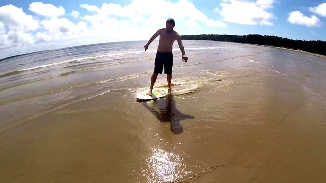 Желтая бухта. Финский залив.