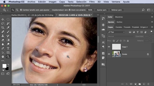 Tutorial Photoshop CC Tips Esenciales. # 19. ¿Qué es el Pincel Corrector?. Características. liclonn смотреть онлайн