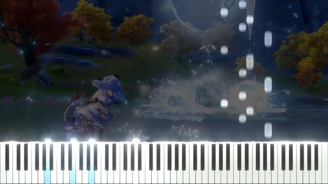 DragonSpine Battle Theme OST | Genshin Impact OST [Piano tutorial + Sheet] смотреть онлайн