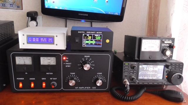 Усилитель мощности КВ на 2 х ГУ- 72 версия V- 5 смотреть онлайн