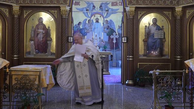 Оставим гордость и припадем к милосердию Божию. Проповедь священника Георгия Полякова смотреть онлайн