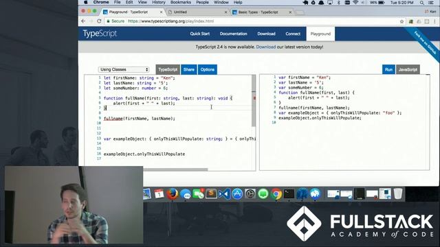 TypeScript Tutorial - The advantages of TypeScript смотреть онлайн