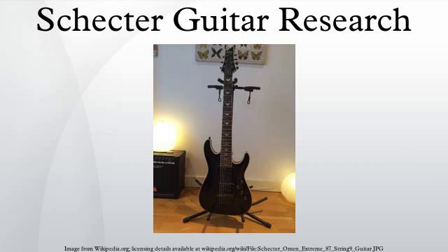 Schecter Guitar Research смотреть онлайн