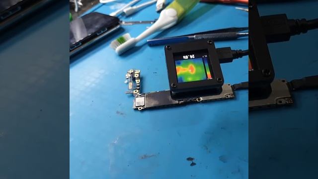 Mais um reparo com mini câmera térmica смотреть онлайн