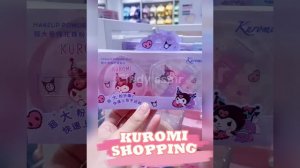 Kuromi Sanrio haul 💜Kawaii Unboxing & Shopping haul   #cindyasmr