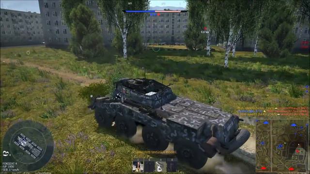 War Thunder - Some action from Sd.Kfz.234/3. смотреть онлайн