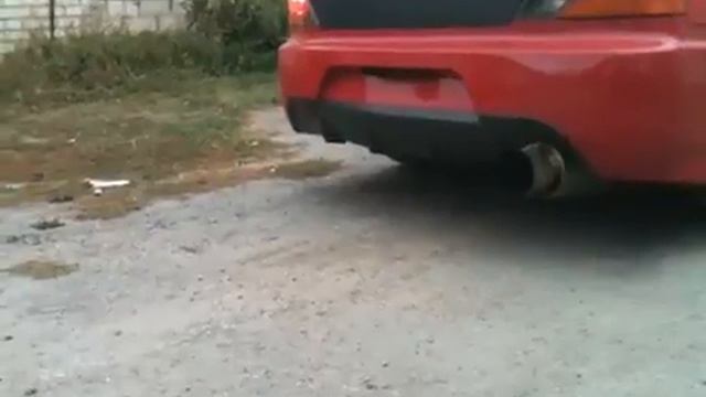 Выхлоп Lancer Evo 9.mp4 смотреть онлайн