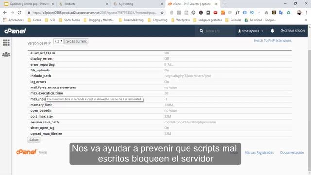 Cómo Aumentar los Limites de Memoria PHP en cPanel ? смотреть онлайн