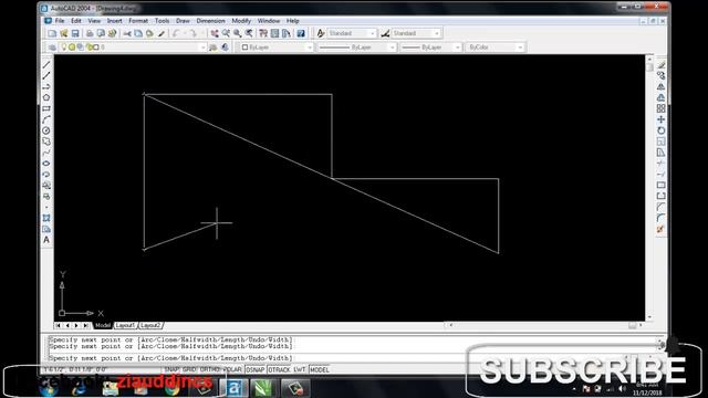 Poly line AutoCAD 2004 смотреть онлайн