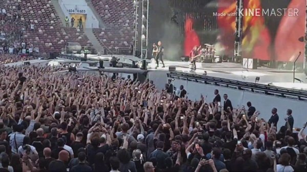 Металлика концерт в Москве 21.07.2019