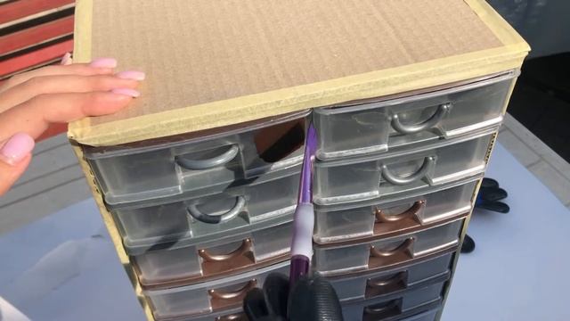 ОРГАНАЙЗЕР ДЛЯ КОСМЕТИКИ СВОИМИ РУКАМИ || DIY COSMETICS ORGANIZER смотреть онлайн
