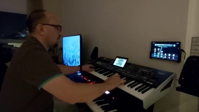 KORG PA4X MG2 PA1000 Demo By Omar Hajjiri سألوني الناس عنك يا حبيبي смотреть онлайн
