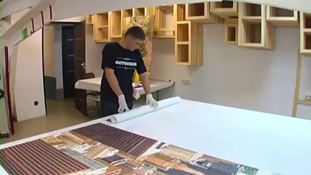 Видео о производстве фотообоев компанией ТОП ФОТООБОИ смотреть онлайн
