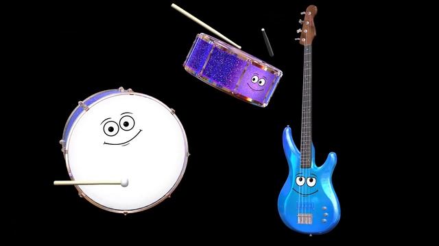 "Gospel!" – Baby Sensory Music Video – Energetic Animated Instruments Play Upbeat Music смотреть онлайн