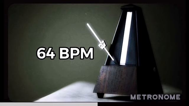 Metronome - 64 BPM | metrónomo смотреть онлайн