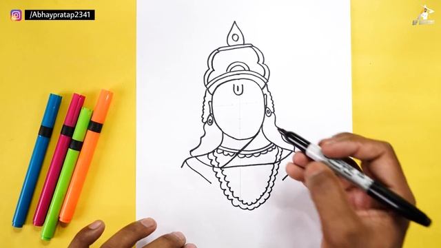 2 नंबर से भगवान श्री राम जी का चित्र आसानी से बनाना सीखे | Ram Navami Special Drawing | AP Drawing смотреть онлайн