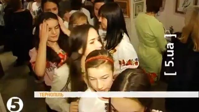 Зимова виставка вишивки у Тернополі. смотреть онлайн