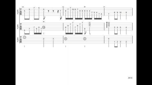 Tango Argentin * 3 guitars - Tablatura José Pietra смотреть онлайн