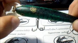 Воблеры на СОМа троллингом. Топ воблеров на сома.