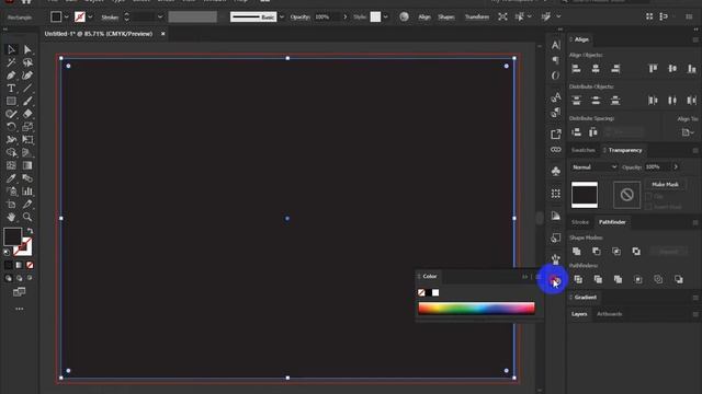 Bi fold Brochure Layout illustrator || bi-fold brochure size смотреть онлайн
