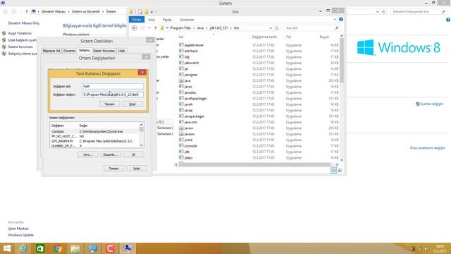 Java PATH VE CLASSPATH ayarları смотреть онлайн