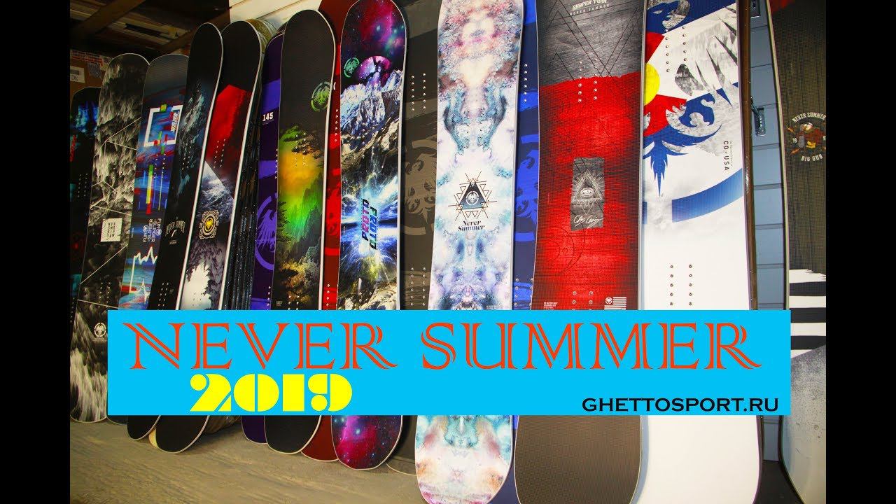 Сноуборд Never Summer 2019 полный разбор коллекции. Never Summer 2019 Full Collection Review