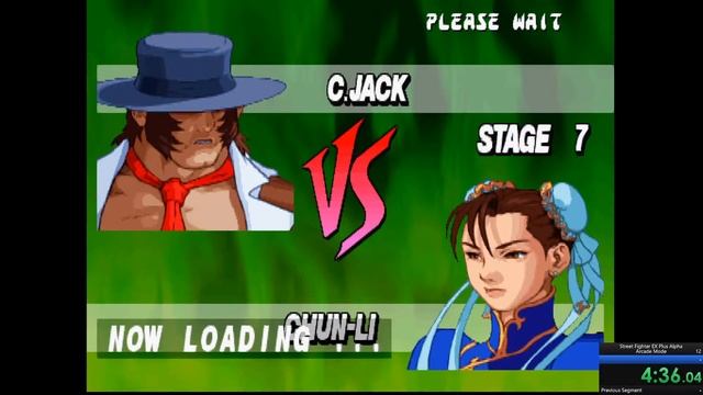 Street Fighter EX Plus Alpha (Arcade) Speedrun - Cracker Jack - 8:31 смотреть онлайн