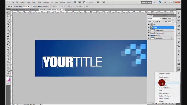 Photoshop Web Banner *URDU*
