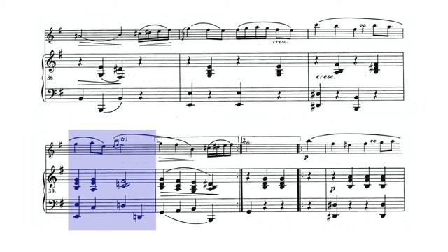 🎼Fr. CHOPIN - Variations for FLUTE & Piano in E major [B.9] - (Sheet Music Scrolling) смотреть онлайн