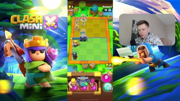 СЛОЖНО 😱 Выиграть Только 2 Миниками В Колоде Челлендж В Clash Mini! Клеш Мини