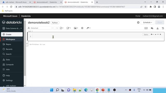 16. Pass values to notebook parameters from another notebook using run command in Azure Databricks смотреть онлайн