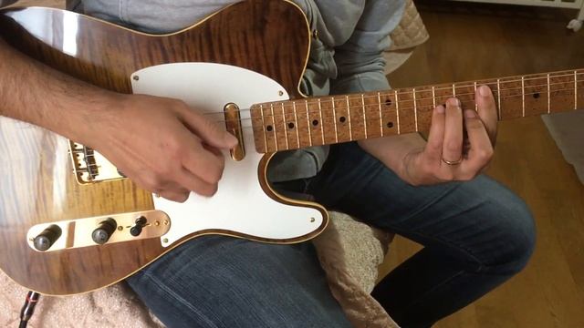 Telecaster Custom limited '52 Reissue Roasted Maple Neck Pickups Handwound Don Mare "Hayride" 2. смотреть онлайн