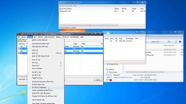 Split Print files to multiple printers to speed up printing смотреть онлайн