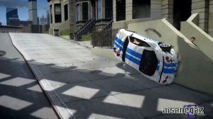 GTA IV Nissan Skyline R34 Crash Testing - Insanegaz