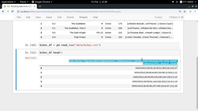 Introduction to Pandas (Part-2) | Reading CSV Files смотреть онлайн