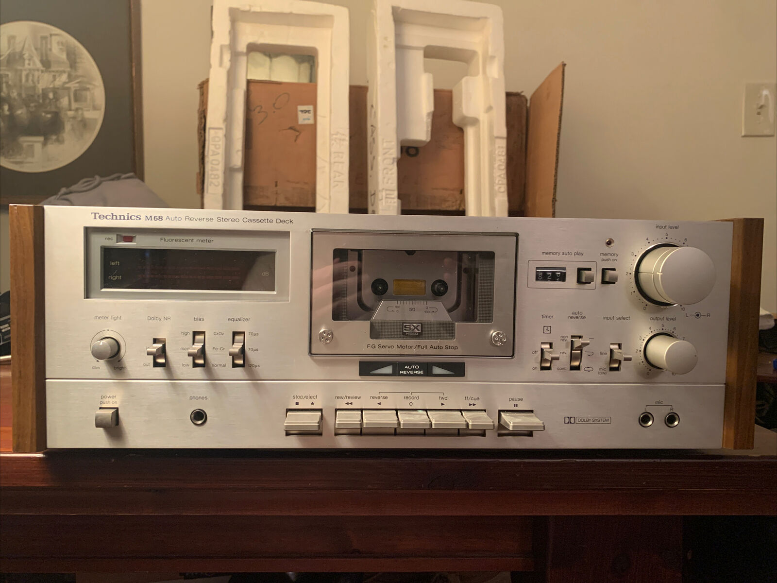 Technics RS-M68 Cassette Tape Deck-ЯПОНИЯ -1979 ГОД. смотреть онлайн