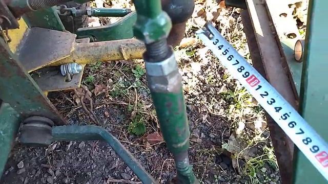 Простая навеска для мини трактора, размеры, регулировки. Видео 2 смотреть онлайн