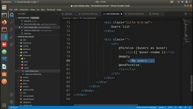 create professional Laravel website 4 (arabic tunisian) (PART2) смотреть онлайн