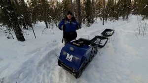 Мотобуксировщик "Мужик"-Отзыв после недели эксплуатации.