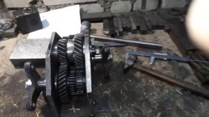 Понижающий редуктор из КПП "классики"