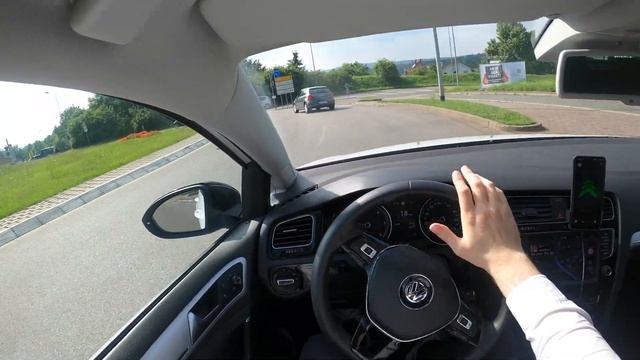 VW GOLF VII 2.0 TDI 150PS ON GERMAN AUTOBAHN 2021 смотреть онлайн